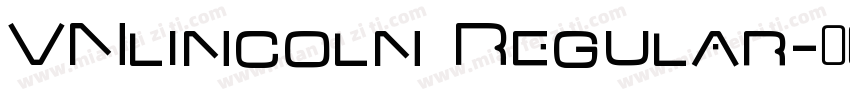 VNlincoln Regular字体转换